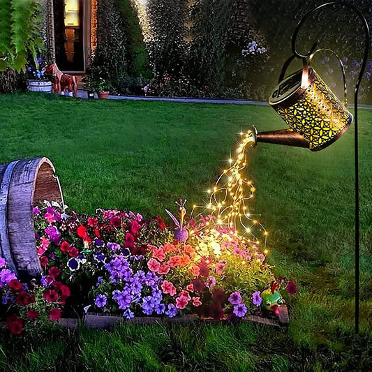Solar led String Light Enchanted Watering Can